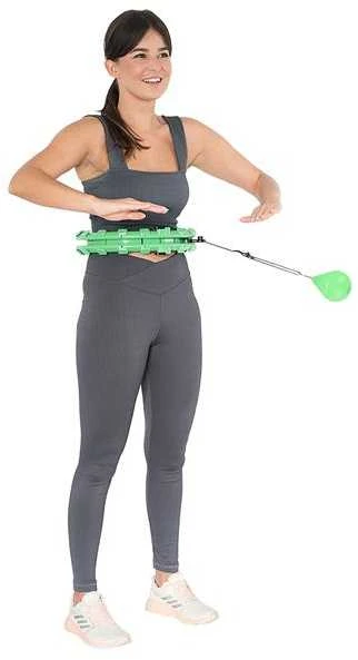 HHW01 HULA HOP Žalias SU dygliukais IR HMS SVORIU