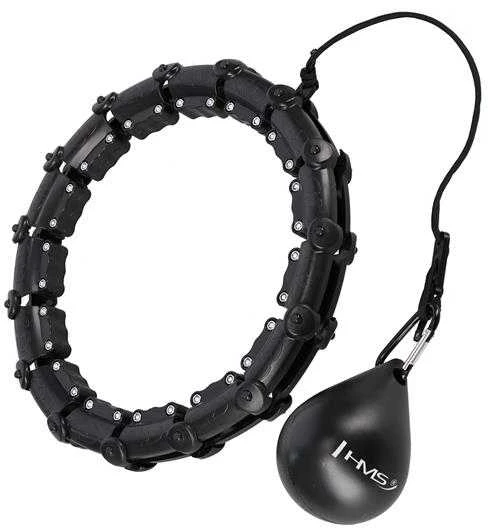 HHW02 HULA HOP Juodas SU KUBILIAIS IR HMS SVORIU