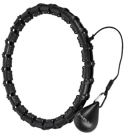 HHW02 HULA HOP Juodas SU KUBILIAIS IR HMS SVORIU
