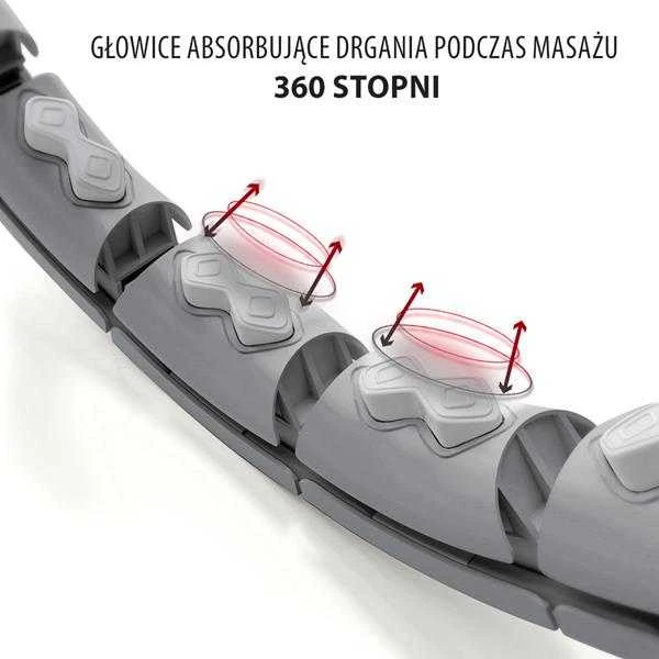 HHW06 HULA HOP Juodas SU PUBS IR SVORIU + HMS SKAITIKLIU
