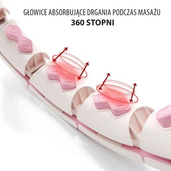 HHW06 ROŽINĖ HULA APYNĖ SU RIEŠUTAIS IR SVORIU + HMS SKAITIS
