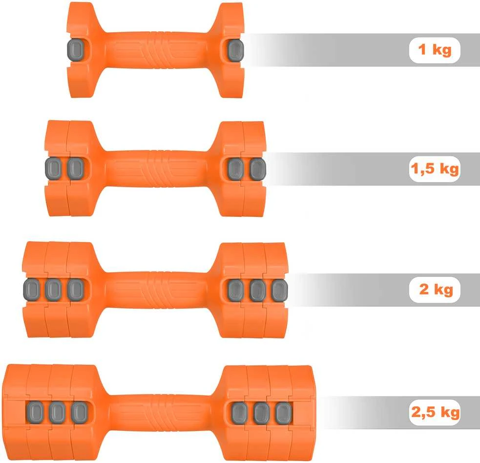 HL03 REGULIUOJAMI ORANŽINIAI VONIAI 2 x 2,5 KG HMS
