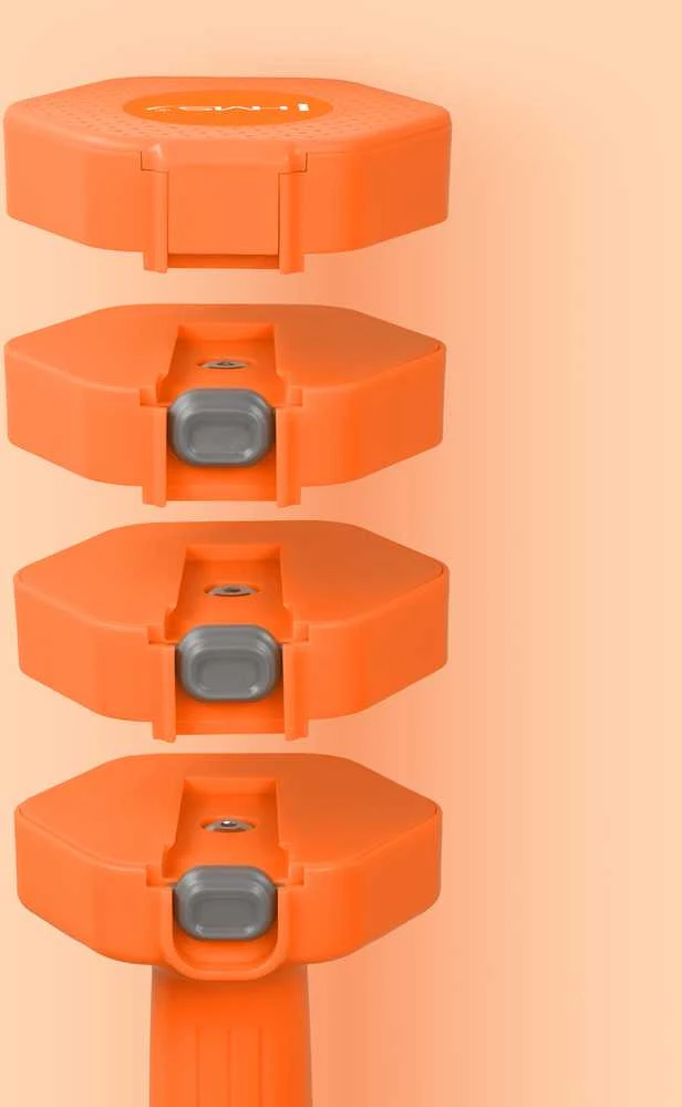 HL03 REGULIUOJAMI ORANŽINIAI VONIAI 2 x 2,5 KG HMS