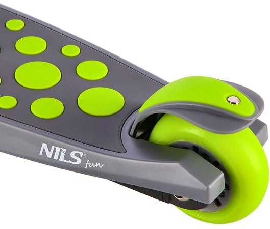 HLB02 Žalias VAIKŲ PAspirtukas NILS FUN