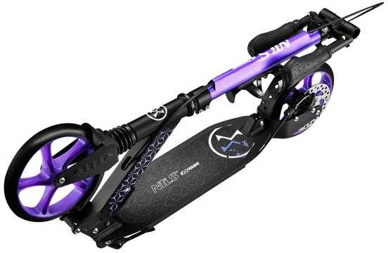 HM124T VIOLETINIS MOTOROLERIS SU DISKINIU STABDŽIU NILS EXTREME