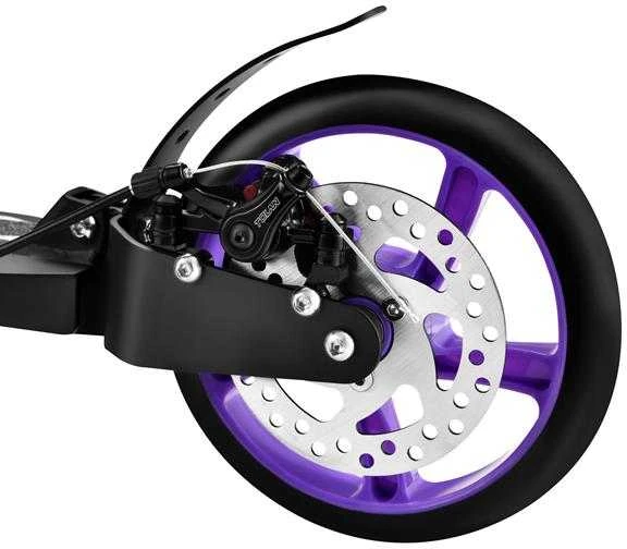 HM124T VIOLETINIS MOTOROLERIS SU DISKINIU STABDŽIU NILS EXTREME