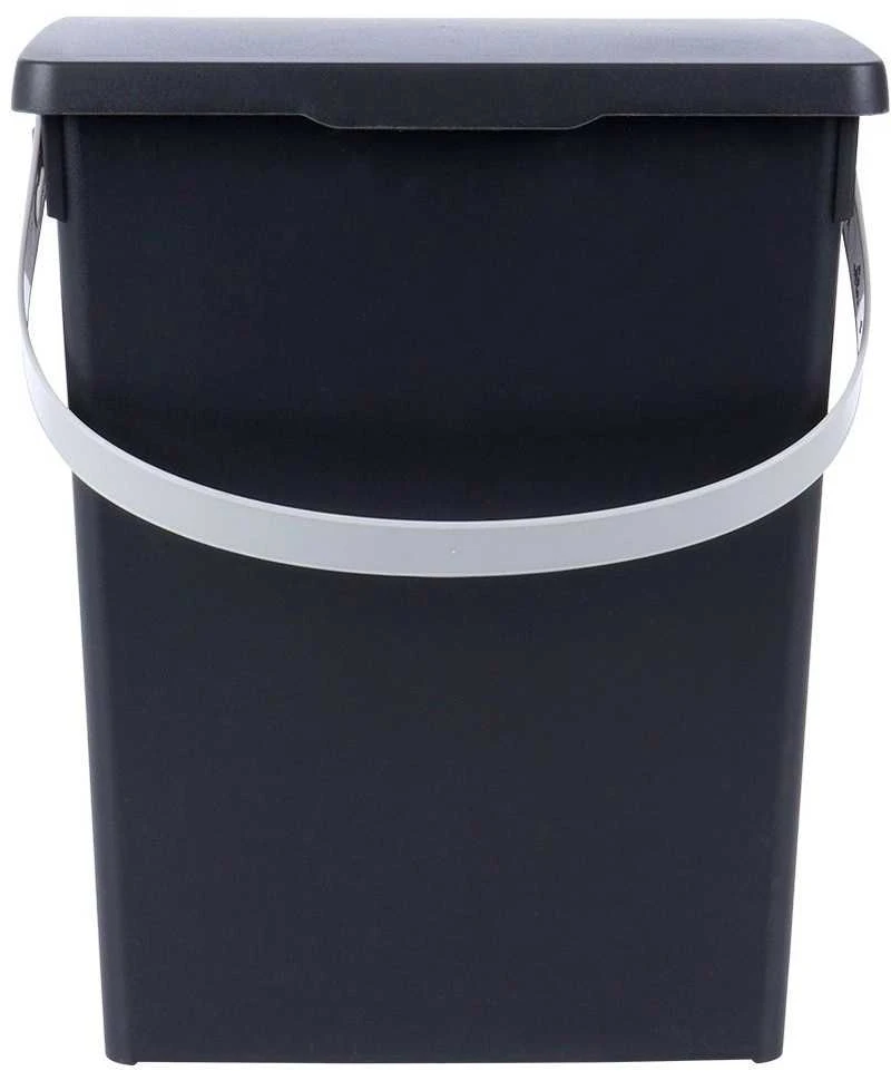 Juoda laikymo talpa 5,5 l