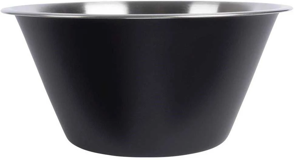 Juodo plieno virtuvės dubuo 22 cm, 2 l
