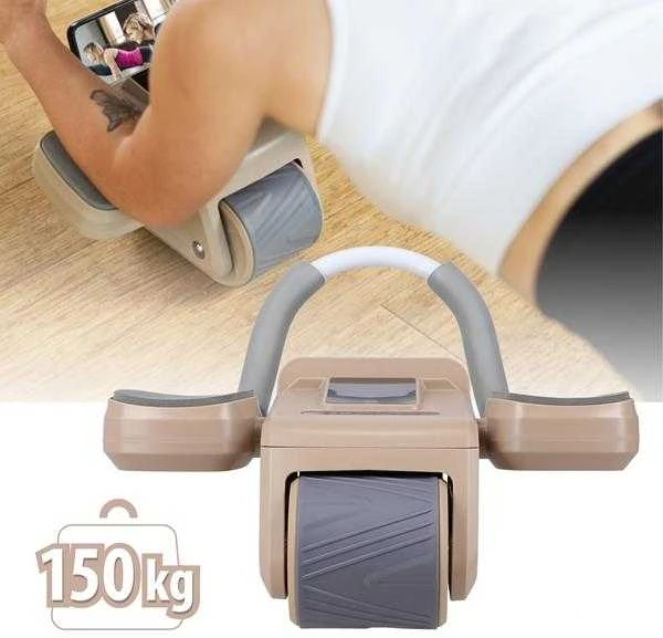 KA08 BROWN ABS AUTOMATINIS PILVO RAUMENŲ MANTINIMO RATAS SU LCD EKRANU IR HMS Įkrovimu