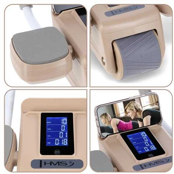 KA08 BROWN ABS AUTOMATINIS PILVO RAUMENŲ MANTINIMO RATAS SU LCD EKRANU IR HMS Įkrovimu