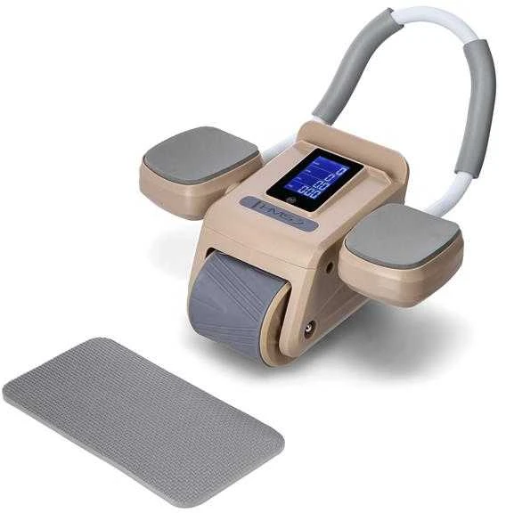 KA08 BROWN ABS AUTOMATINIS PILVO RAUMENŲ MANTINIMO RATAS SU LCD EKRANU IR HMS Įkrovimu