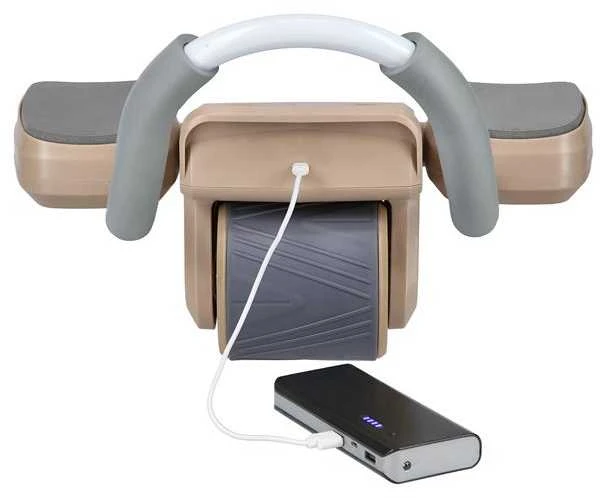 KA08 BROWN ABS AUTOMATINIS PILVO RAUMENŲ MANTINIMO RATAS SU LCD EKRANU IR HMS Įkrovimu