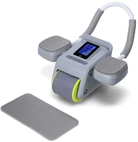 KA08 Pilkas ABS AUTOMATINIS PILVO RAUMENŲ MANTINIMO RATAS SU LCD EKRANU IR HMS Įkrovimu