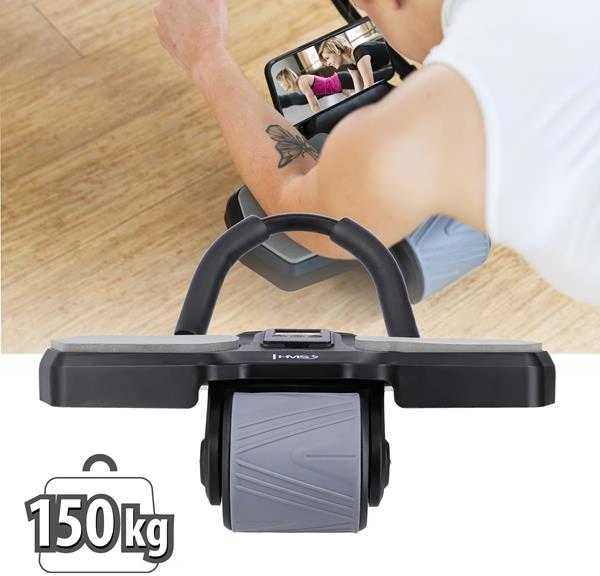 KA10 Juodas ABS WHEEL AUTOMATINIS RATAS ABSTRAKTIEMS RAUMENŲ PRATIMAS SU ATRAMA