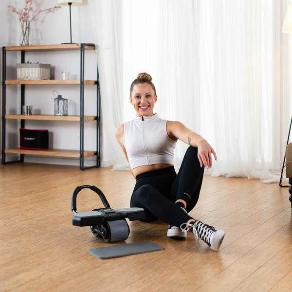 KA10 Juodas ABS WHEEL AUTOMATINIS RATAS ABSTRAKTIEMS RAUMENŲ PRATIMAS SU ATRAMA