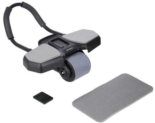 KA10 Juodas ABS WHEEL AUTOMATINIS RATAS ABSTRAKTIEMS RAUMENŲ PRATIMAS SU ATRAMA