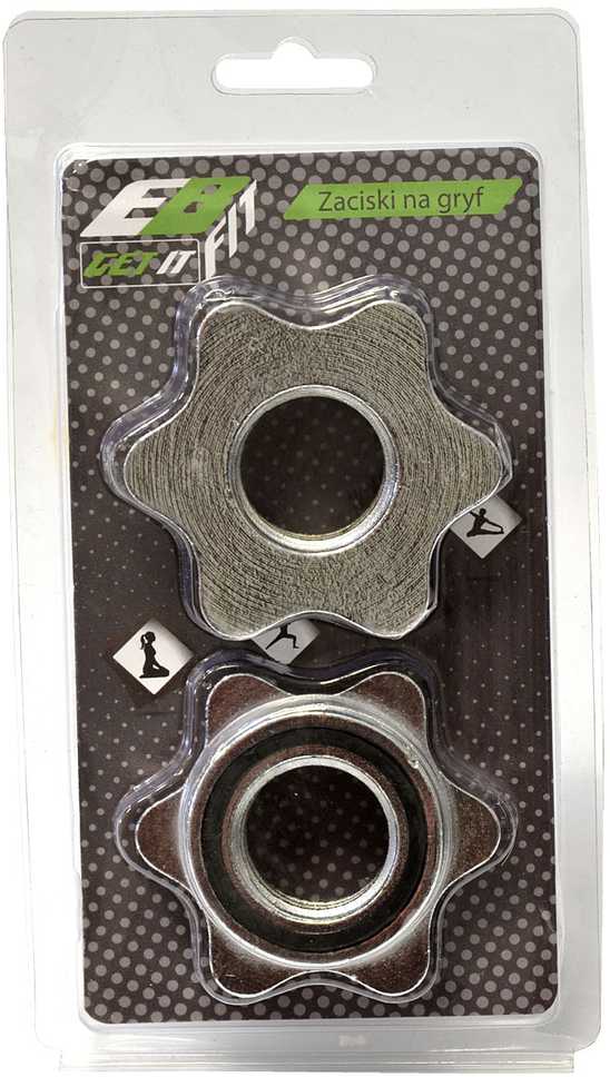 KAKLO spaustuvų CHROME RINKINYS 2 ENERO FIT FI25.4MM
