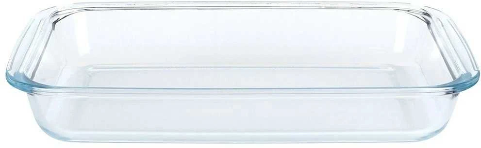 Karščiui atsparus stiklinis indas 34,5x20,5x5 cm, 2,2 l