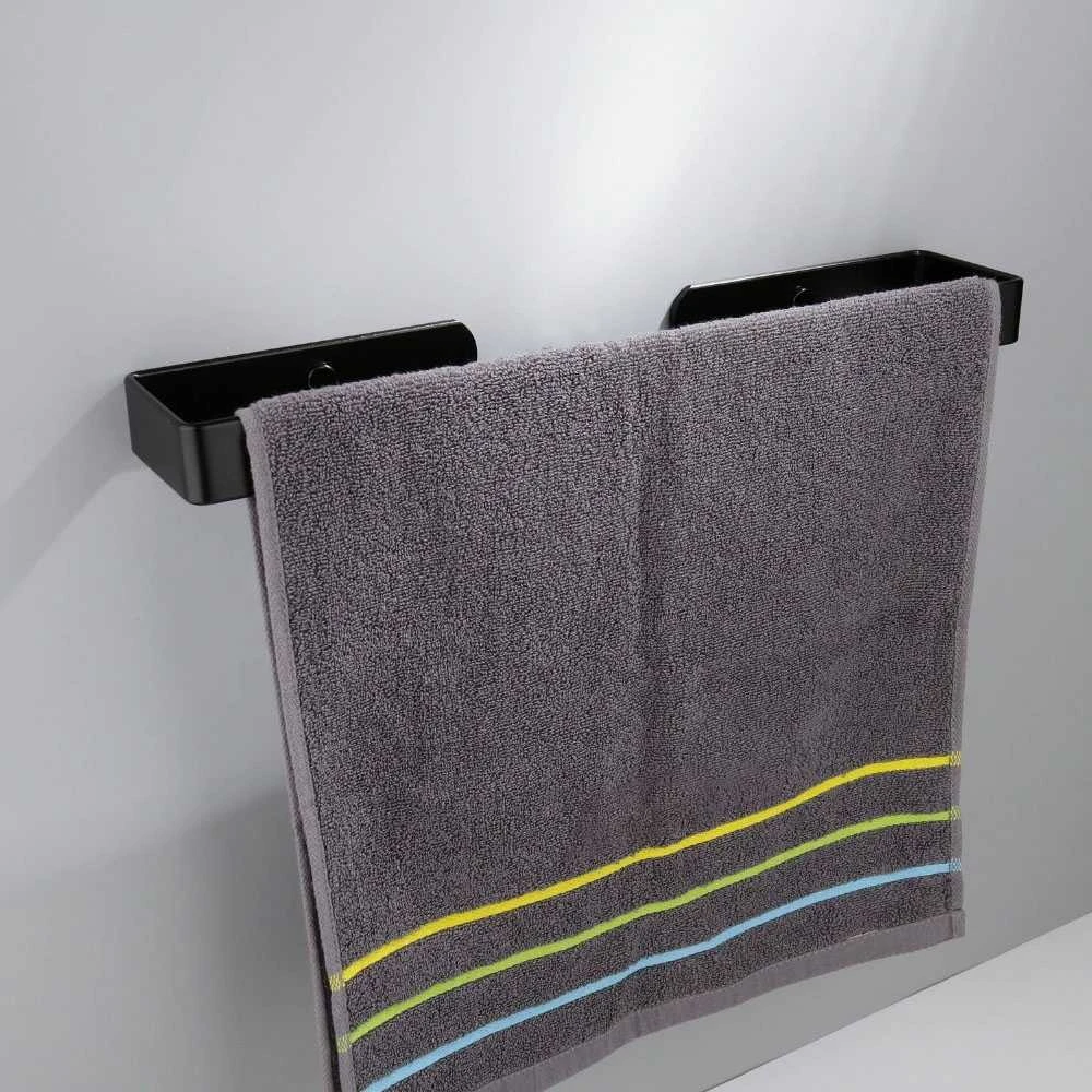 Kasos metalinė sieninė kabykla 30 cm juoda palėpė
