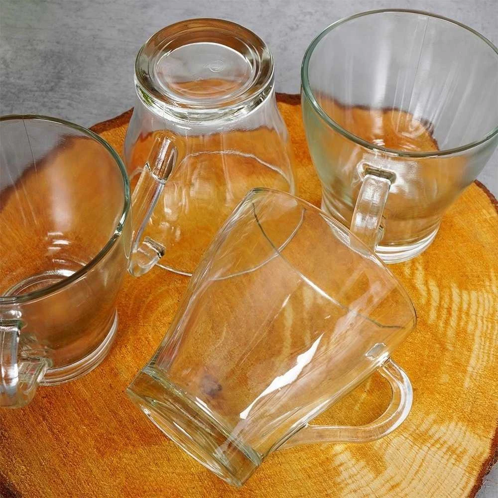 Kavos ir arbatos stiklinės 280 ml 4 vnt.
