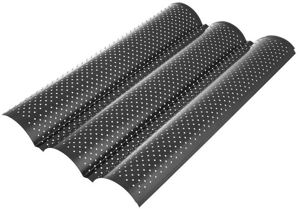 Kepimo skardinis batono padėklas 38 cm batonams