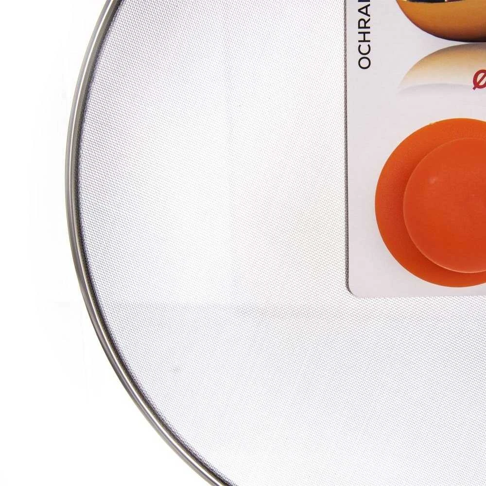 Keptuvės puodo dangtis apsauginės grotelės kepimui nuo purslų 29 cm