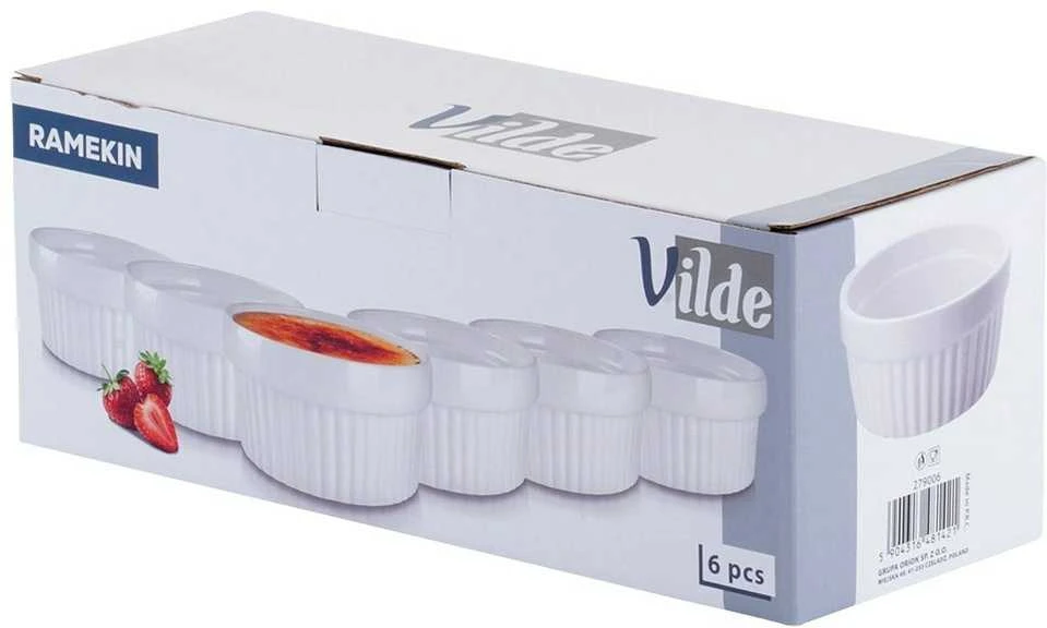 Keraminiai dubenys kepimui Balta VILDE 260 ml 6 vnt.