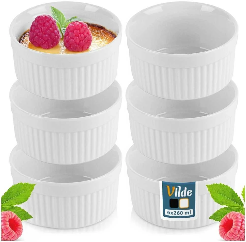 Keraminiai dubenys kepimui Balta VILDE 260 ml 6 vnt.
