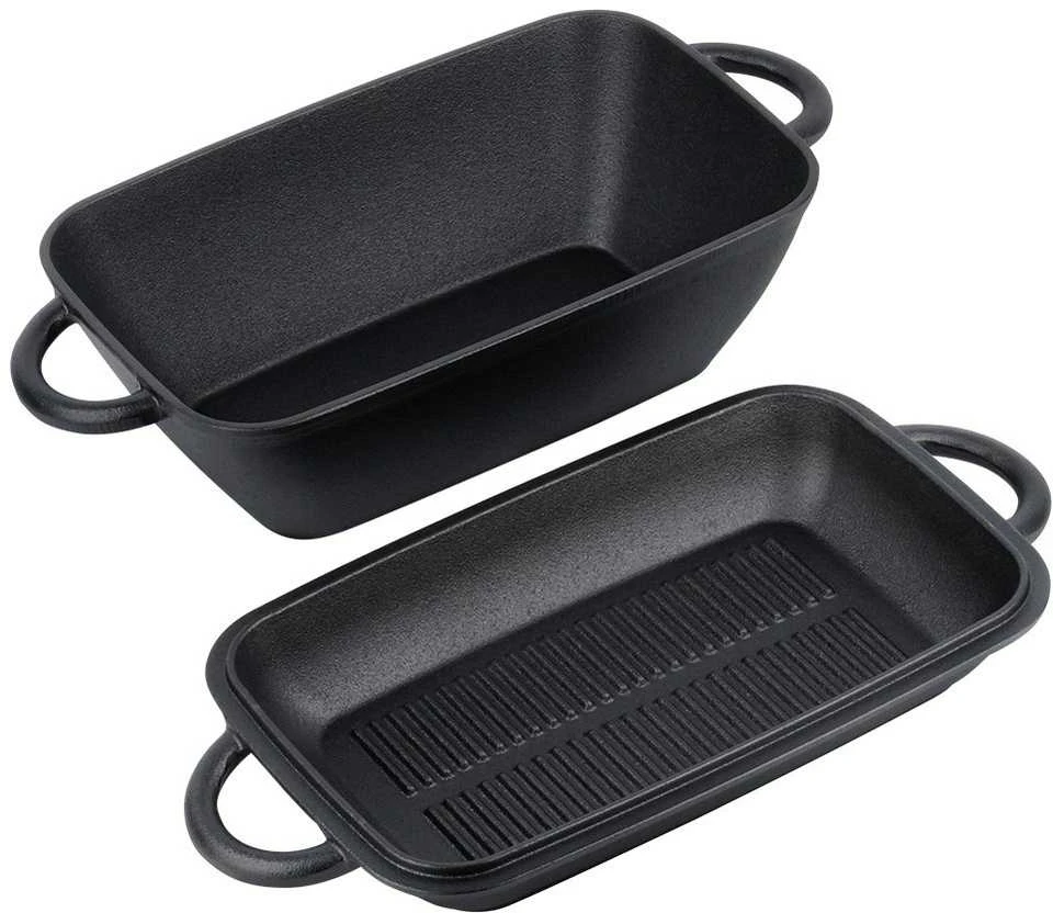Ketaus kepimo indas orkaitei su dangčiu VILDE 2in1 3,5 l