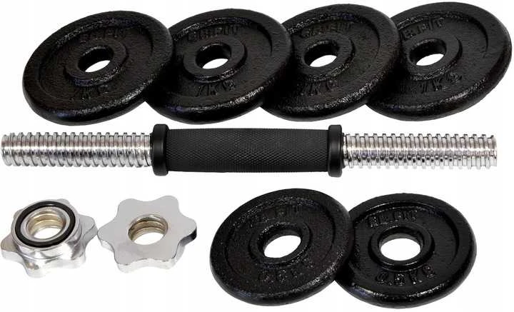 KETUS hantelis 7 KG EB FIT DĖKLAS