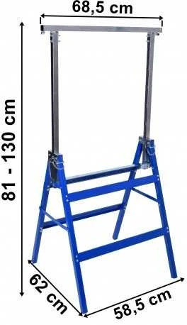 KOBYŁKA dirbtuvių stovas 130 cm - 2 vnt