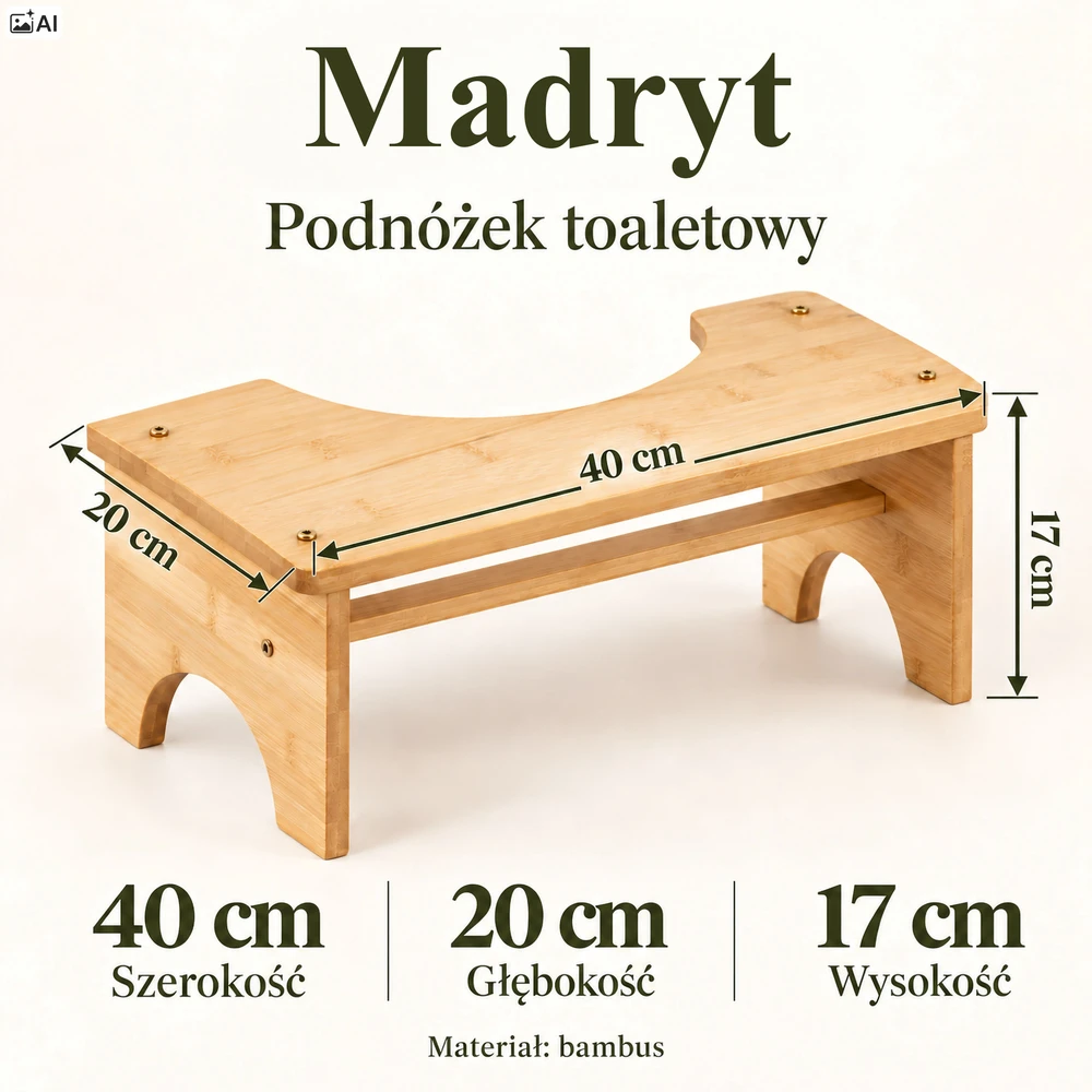 Kojų atrama tualetui MADRID