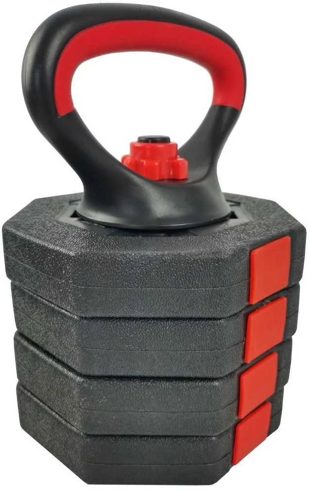 KOMPOZICINIS hantelis KETTLEBELL 10 KG (4X2.5KG) EB FIT