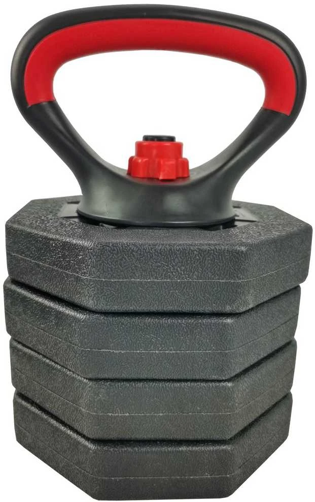 KOMPOZICINIS hantelis KETTLEBELL 10 KG (4X2.5KG) EB FIT