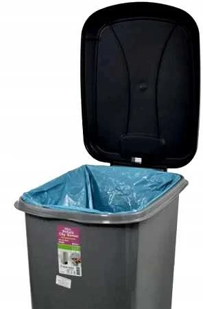 Konteineris su pedalu SLIM 60 L 490x356x632 mm