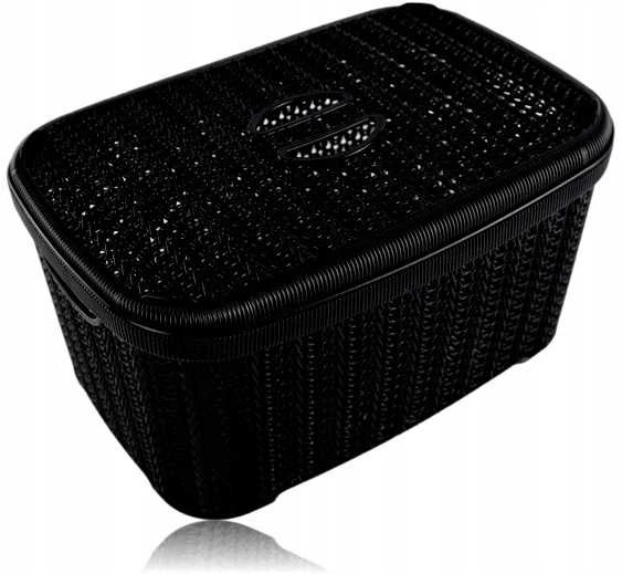 Krepšelis su dangteliu KNIT 6 l