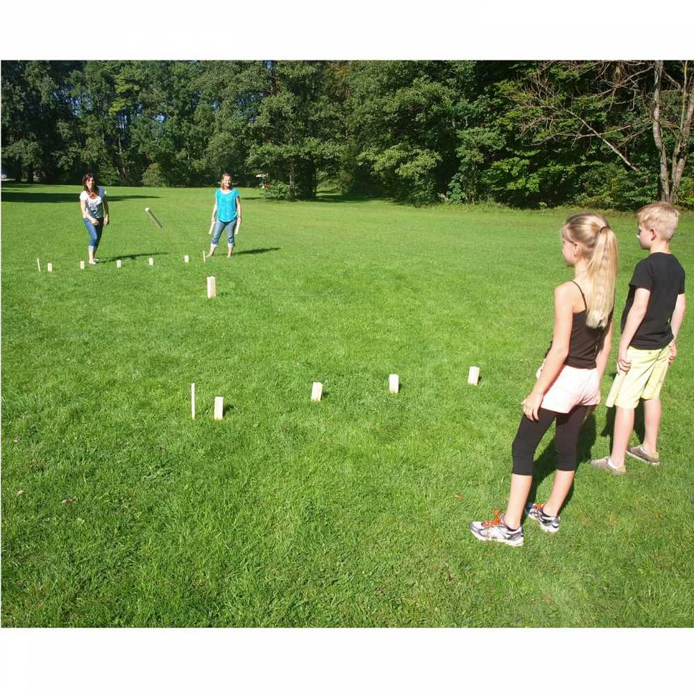 Kubb Scandinavian Chess MASTER Garden žaidimas