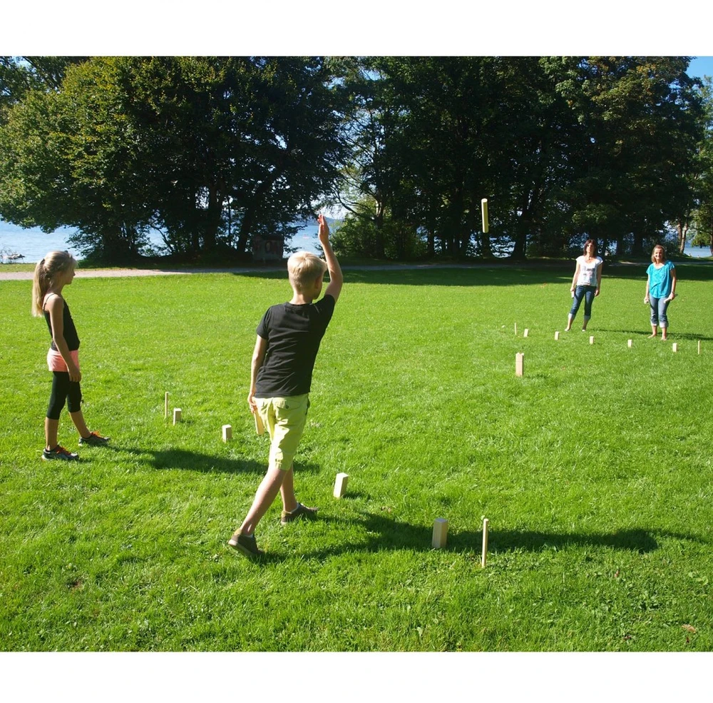 Kubb Viking skandinaviškų šachmatų SCHILDKROT žaidimas