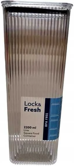 Kvadratinis maisto indas LINE 1750 ml