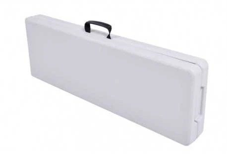 Sulankstomas maitinimo suoliukas 180 cm baltas