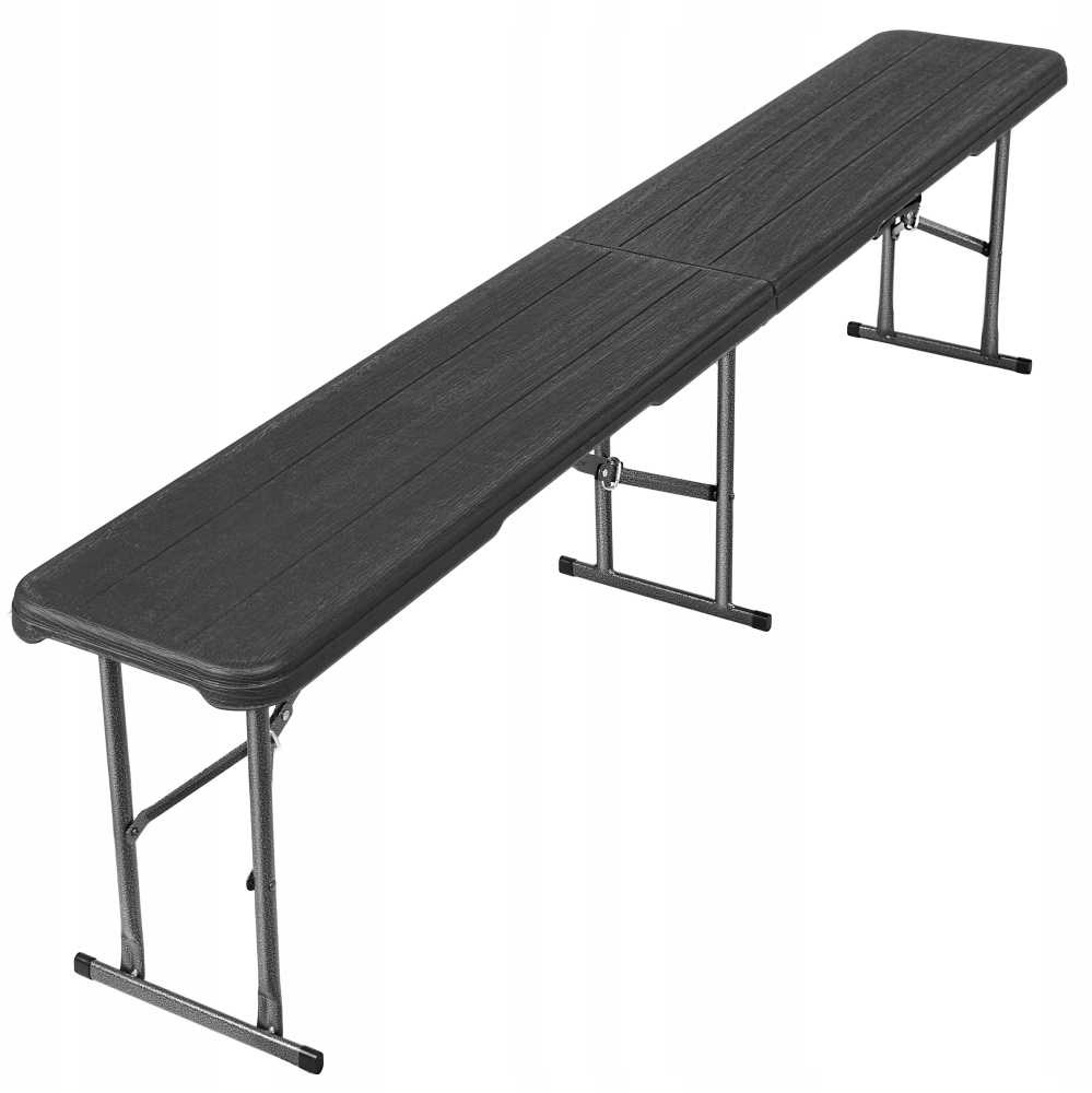 Lauko baldų komplektas Woodland maitinimo stalas + 2 suolai