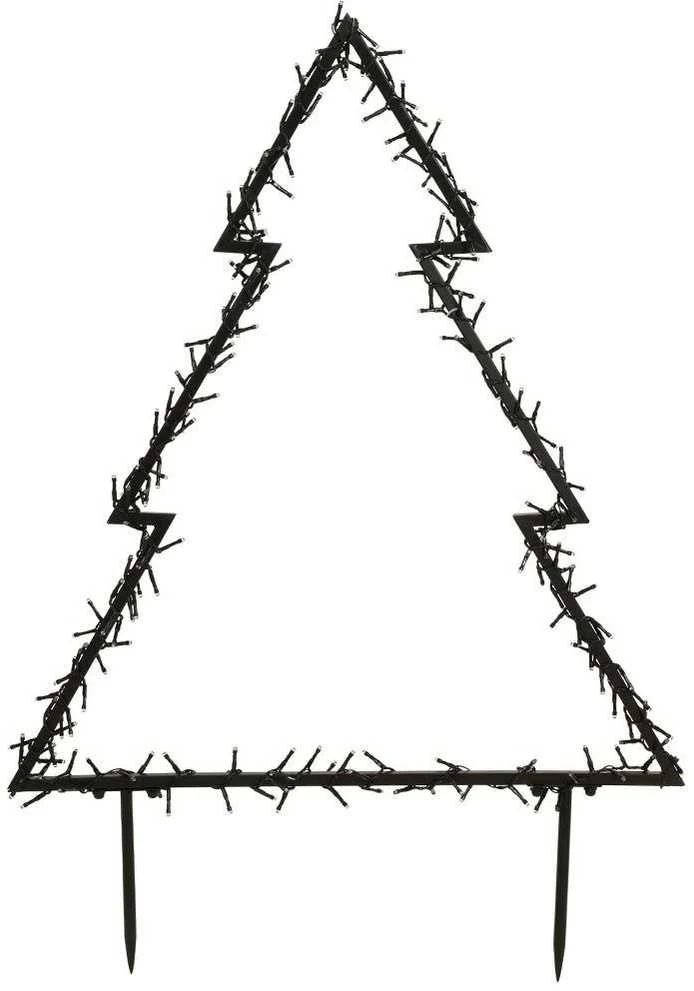 Lauko metalinė eglutė, 300 LED, 125 cm