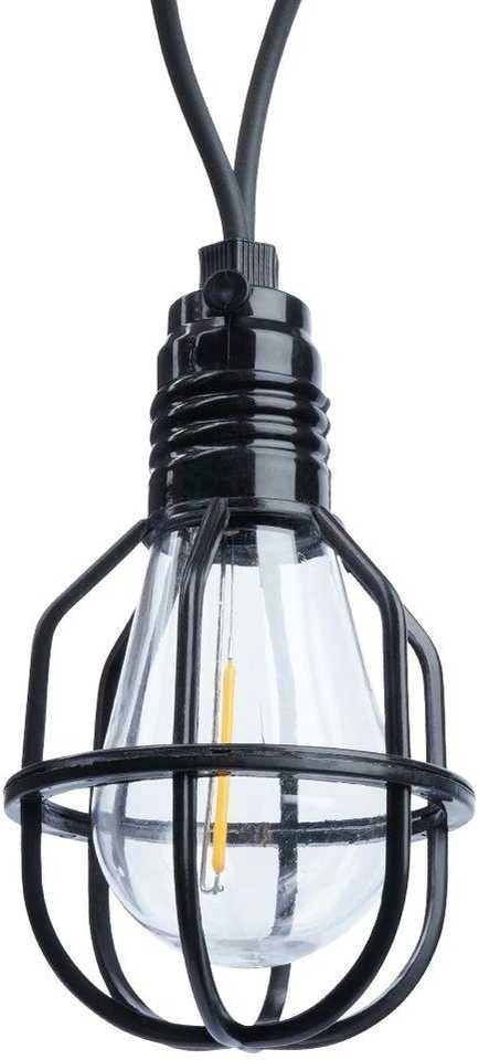 LED sodo girlianda 10 vnt 7,5 m