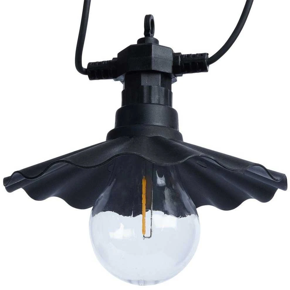 LED sodo girlianda 6 vnt 5,5 m