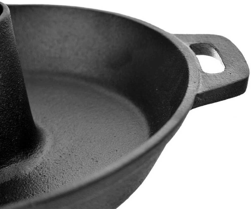 LITINA ketaus keptuvė su vištienos stovu, 28 cm