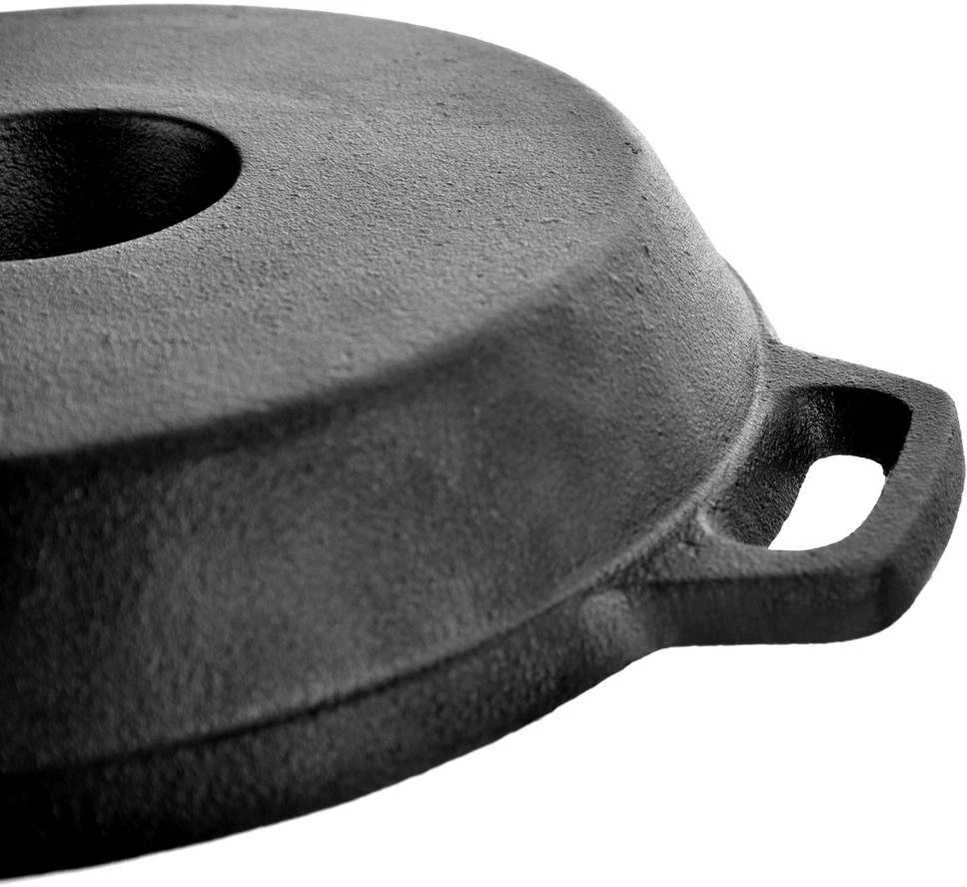 LITINA ketaus keptuvė su vištienos stovu, 28 cm