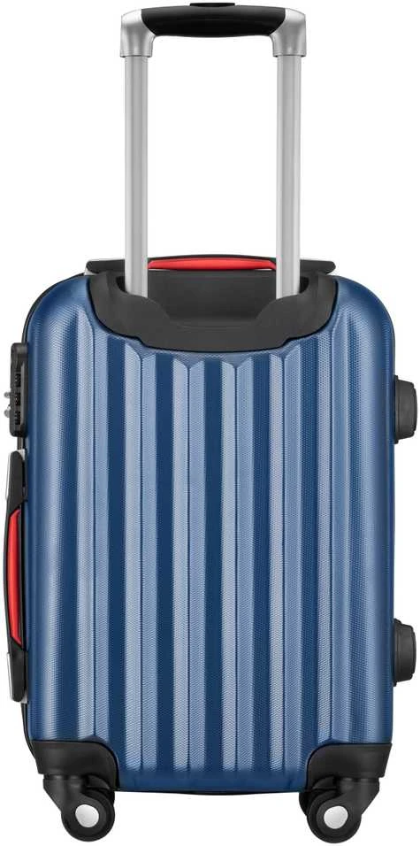 MADERA tamsiai mėlynas 3in1 lagaminų komplektas su ratukais