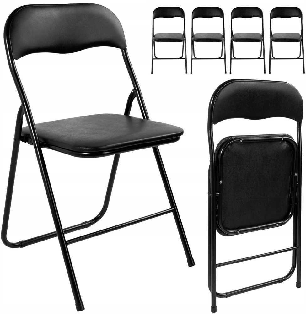 Lauko baldų komplektas Maitinimo komplektas FETA Juodas 180 cm + 6 BASICO kėdės