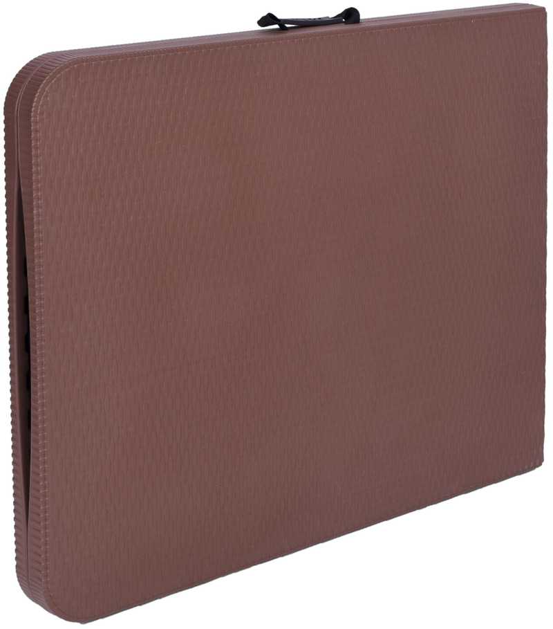Lauko baldų komplektas Maitinimo komplektas Rotango rudas stalas 180 cm + 2 suolai