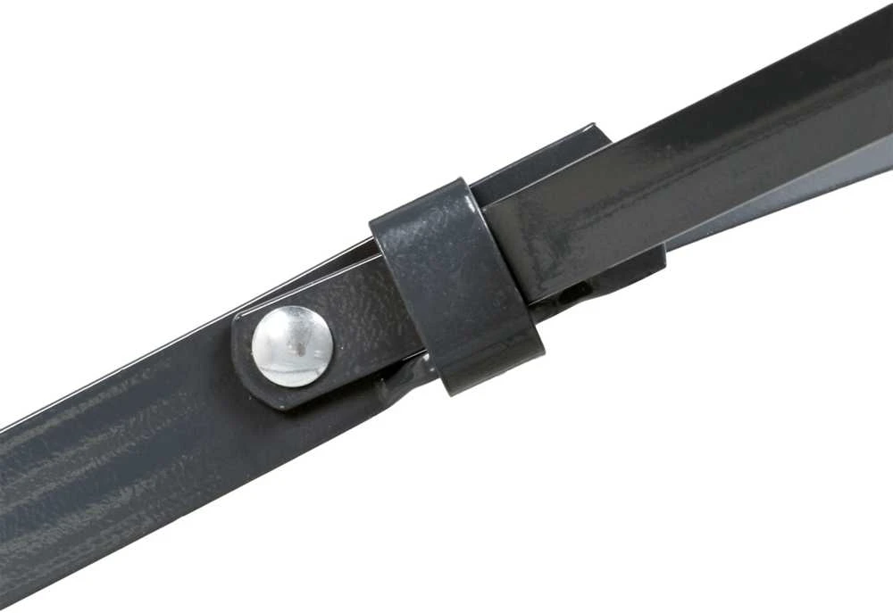 Maitinimo stalas BALI Baltas, sulankstomas į lagaminą, 180 cm, baltas
